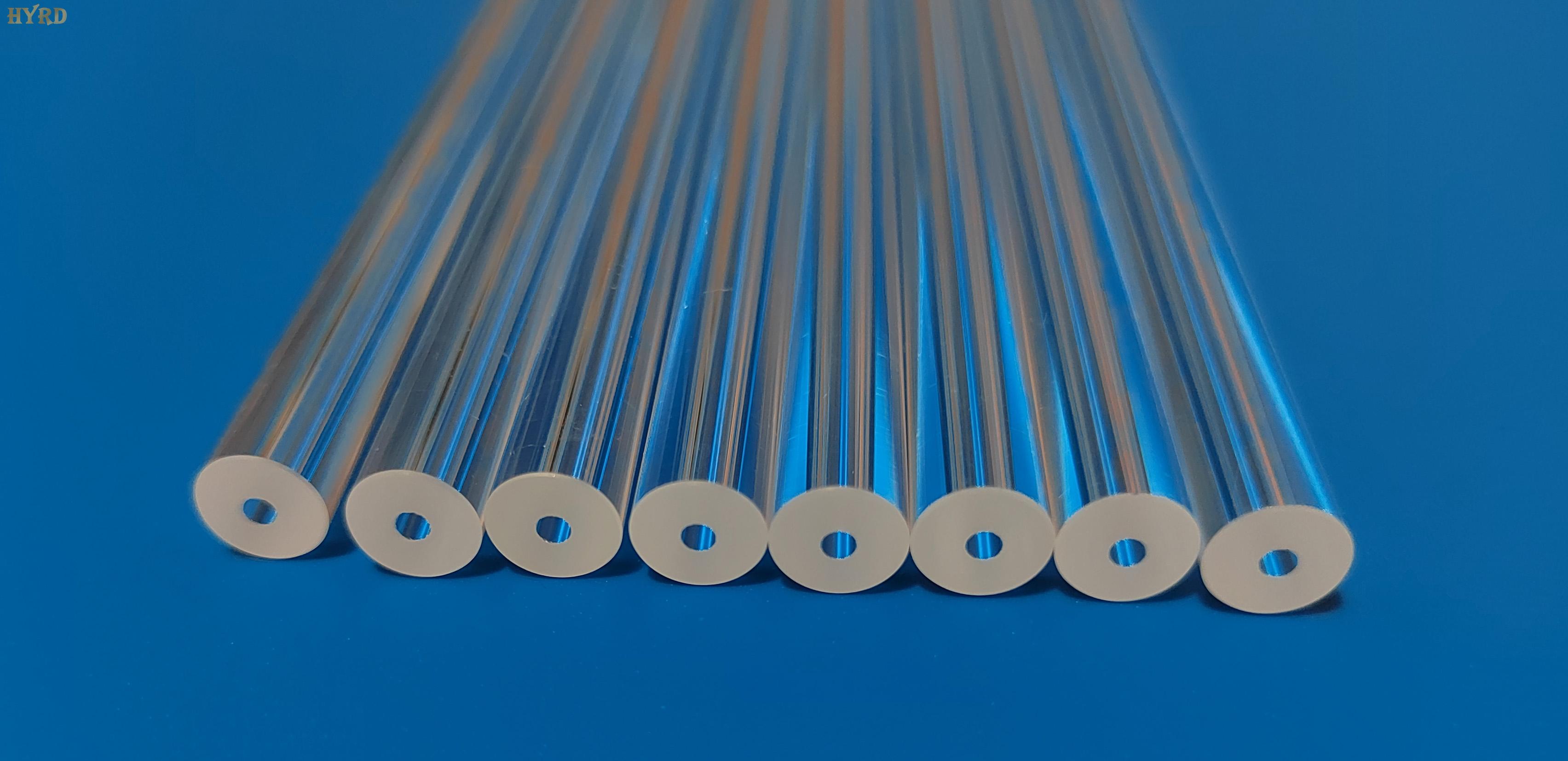Heavy Wall Quartz Glass Tubes in High Precision