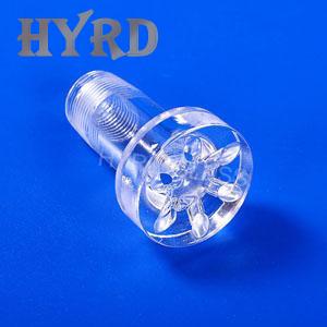 CNC Machined Threaded Quartz Screw