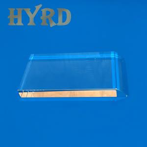 Corning 7980 Polished Quartz Glass Slabs with Oblique Cut