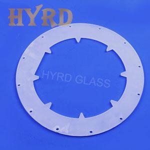 Custom Shape High Precision Frost Quartz Ring