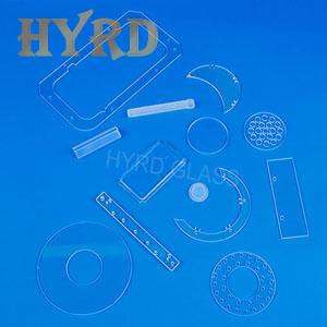 Custom Shapes Transparent Quartz Plates | High-Precision Fabrication