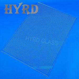 Precision Engineered Perforated Porous Quartz Glass Sheet